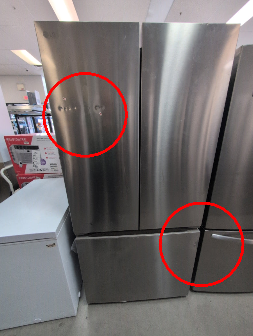 LF21C6200S - REFRIGERATORS - LG - French 3-Door - Stainless Steel - Open Box