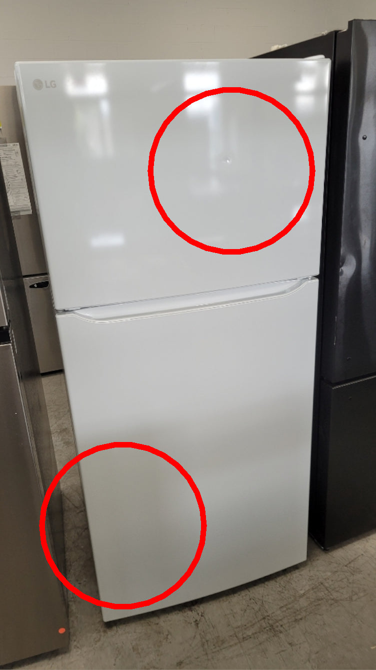 LTCS20020W - REFRIGERATORS - LG - Top Freezer - White - Open Box