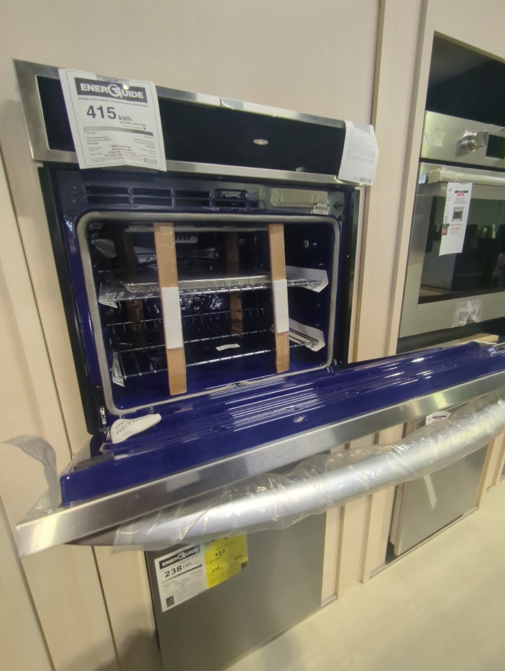 WSEP4727F - WALL OVENS - LG - Single Oven - Stainless Steel - Open Box - BonPrix Électroménagers