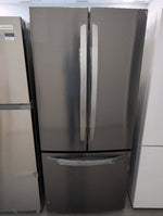 LRFNS2200D - REFRIGERATORS - LG - French 3-Door - Black Stainless - Open Box