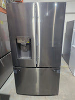 LRFS28XBD - REFRIGERATORS - LG - French 3-Door - Black Stainless - Open Box