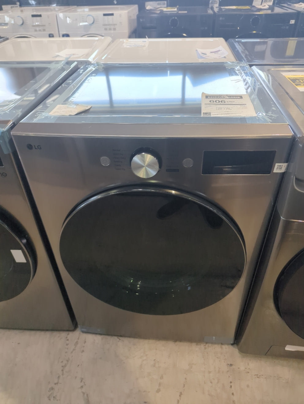 DLEX5800V - SÉCHEUSES - LG - Électrique - Acier graphite - Boîte Ouverte