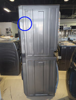ELTE760CAT - LAUNDRY CENTERS - Electrolux - Stacked Washer/Dryer - Electric - Titanium - Open Box - BonPrix Électroménagers
