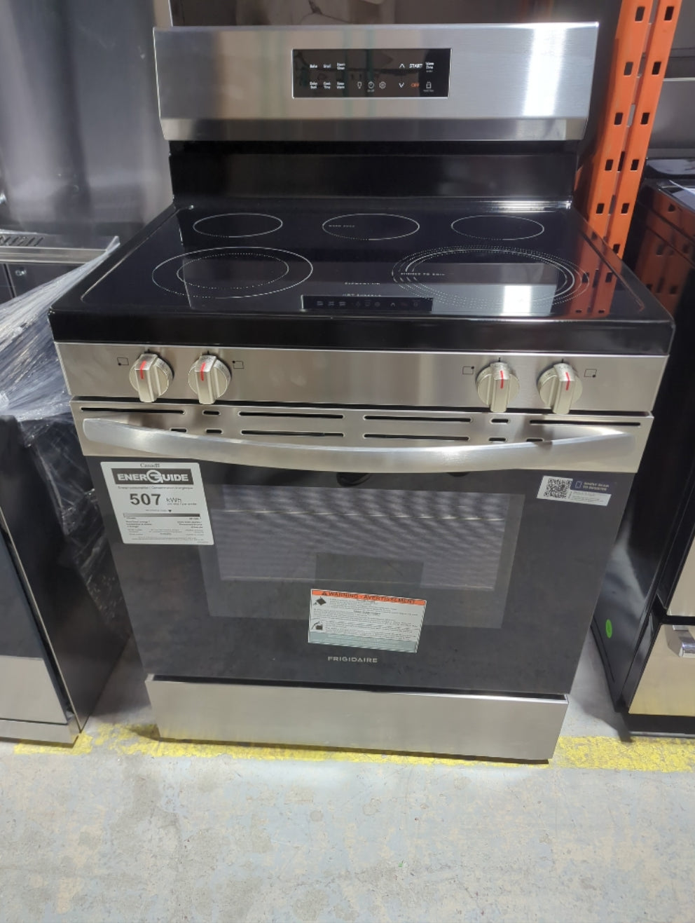FCRE306CAS - RANGES - Frigidaire - Electric - Stainless Steel - Open Box