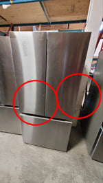LF25S6200S - REFRIGERATORS - LG - French 3-Door - Stainless Steel - Open Box - BonPrix Électroménagers