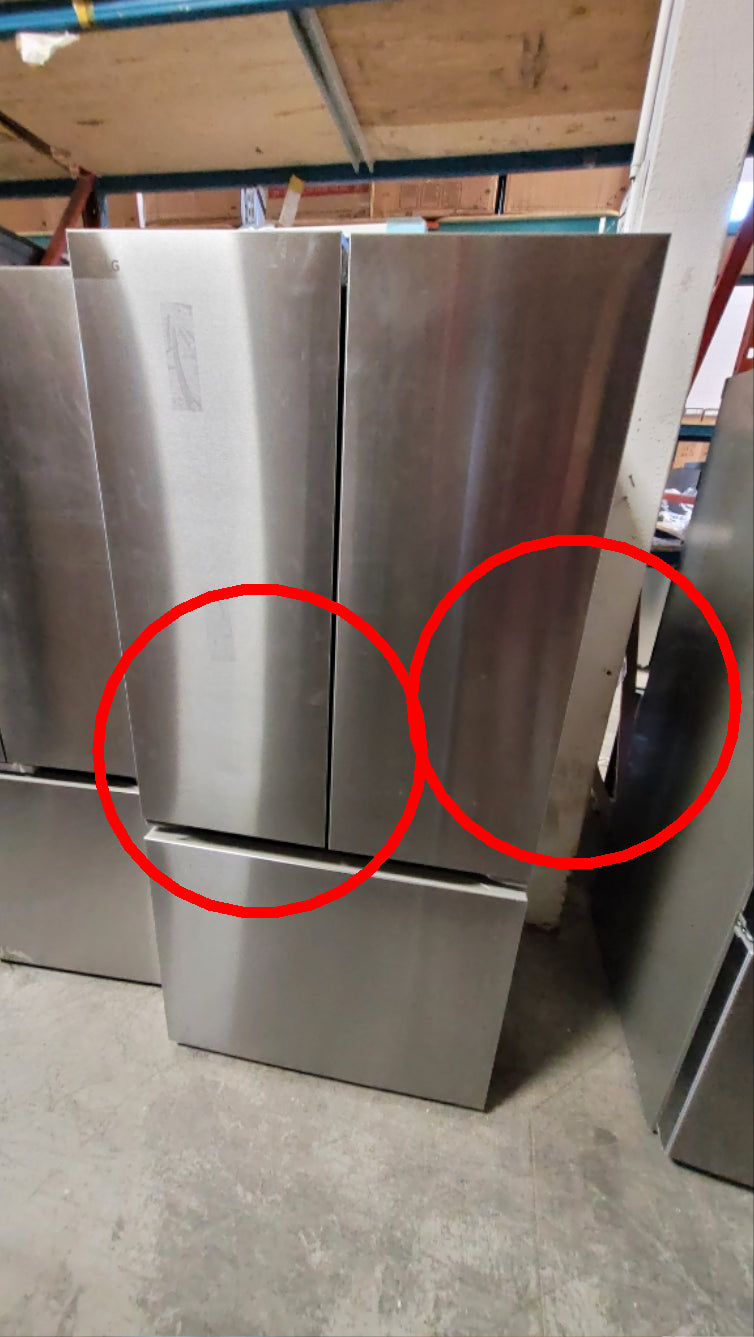 LF25S6200S - REFRIGERATORS - LG - French 3-Door - Stainless Steel - Open Box - BonPrix Électroménagers