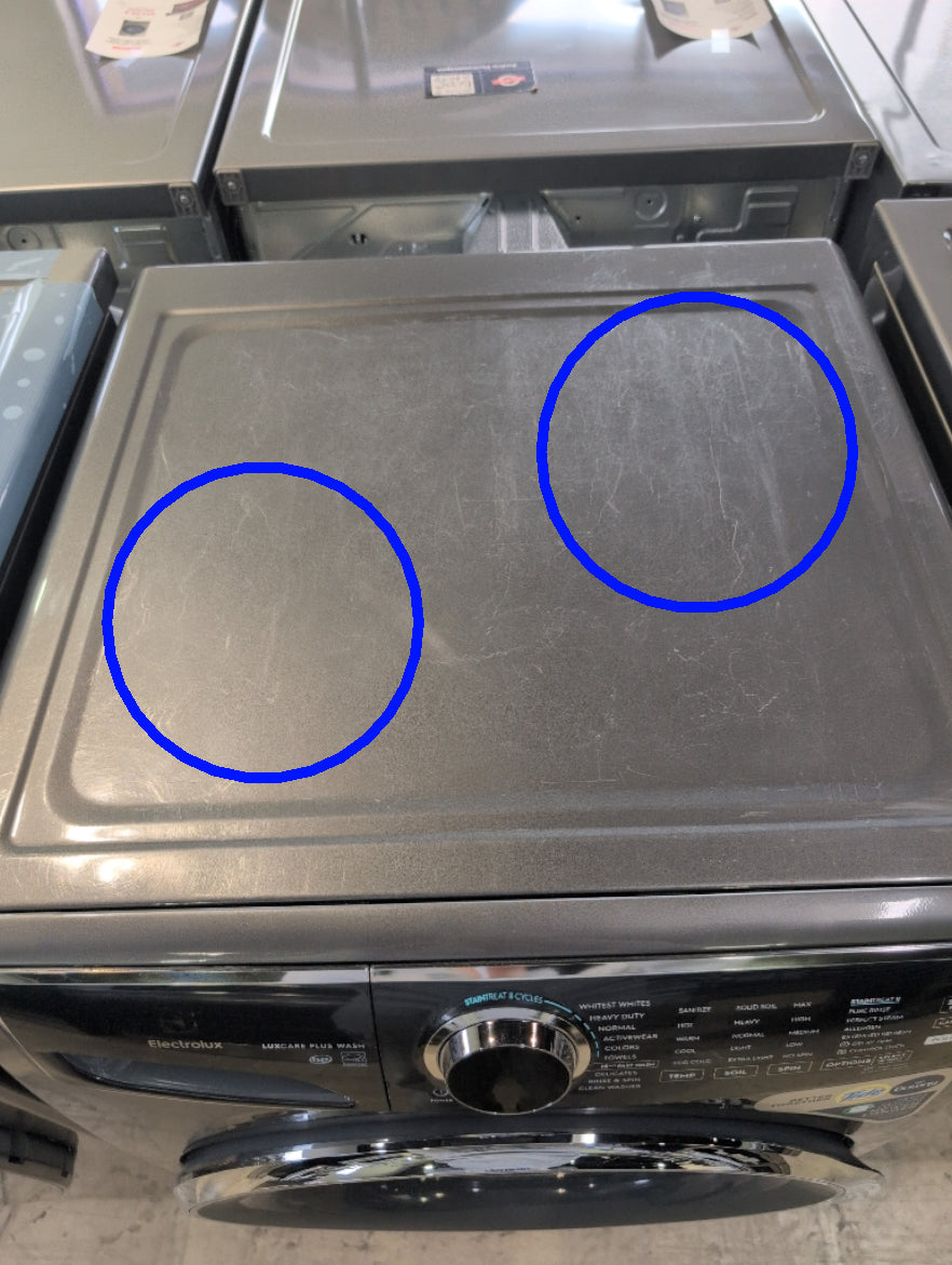 ELFW7537AT - WASHERS - Electrolux - Front Load - Titanium - Open Box - BonPrix Électroménagers