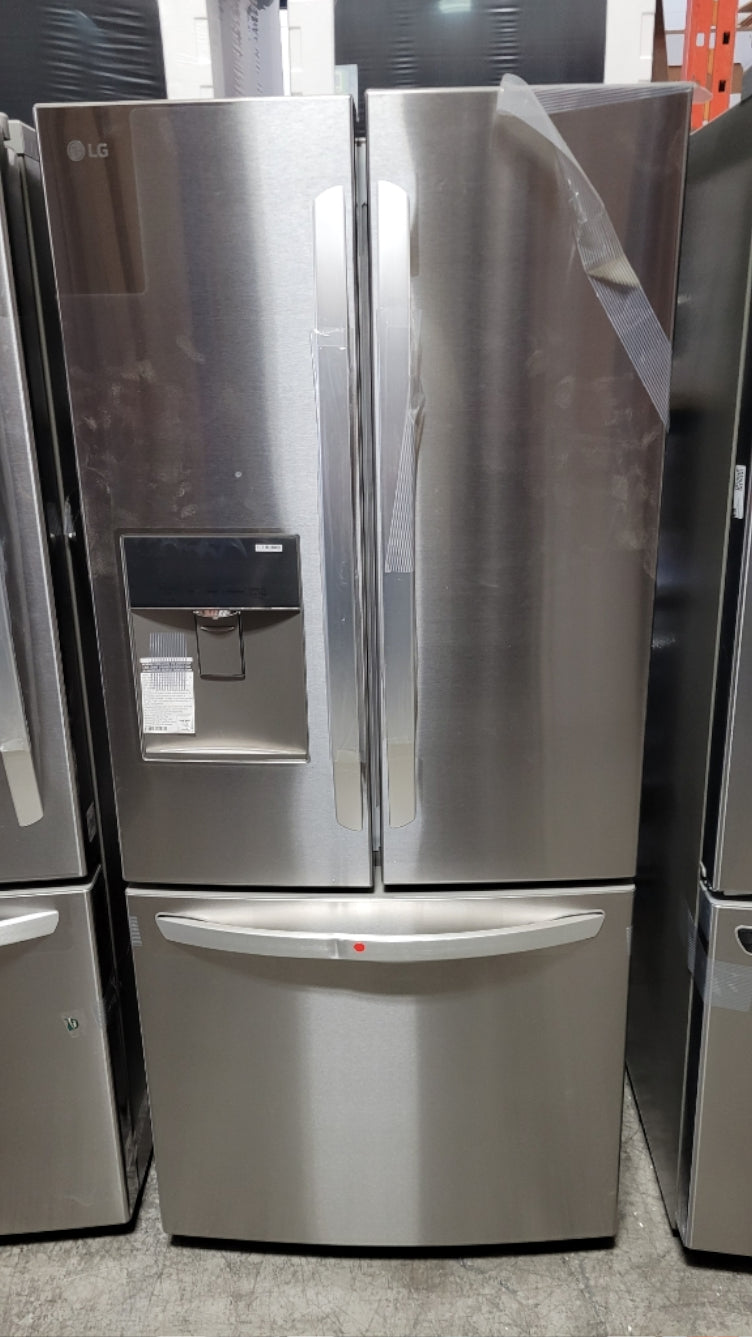 LRFWS2200S - RÉFRIGÉRATEURS - LG - Trois portes avec porte à deux battants - Acier inoxydable - Boîte Ouverte