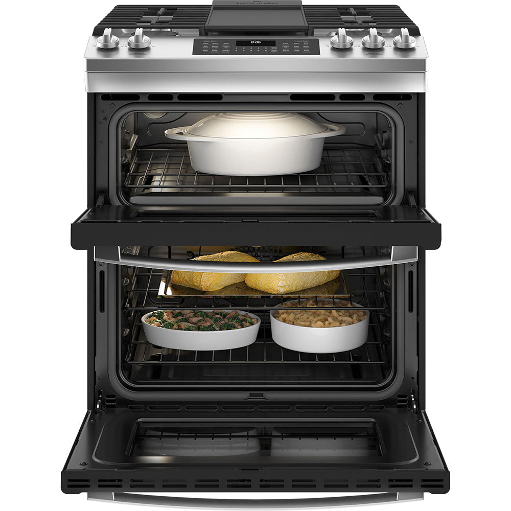 JCGSS86SPSS - RANGES - GE - Gas - Stainless Steel - Open Box - RANGES - BonPrix Électroménagers