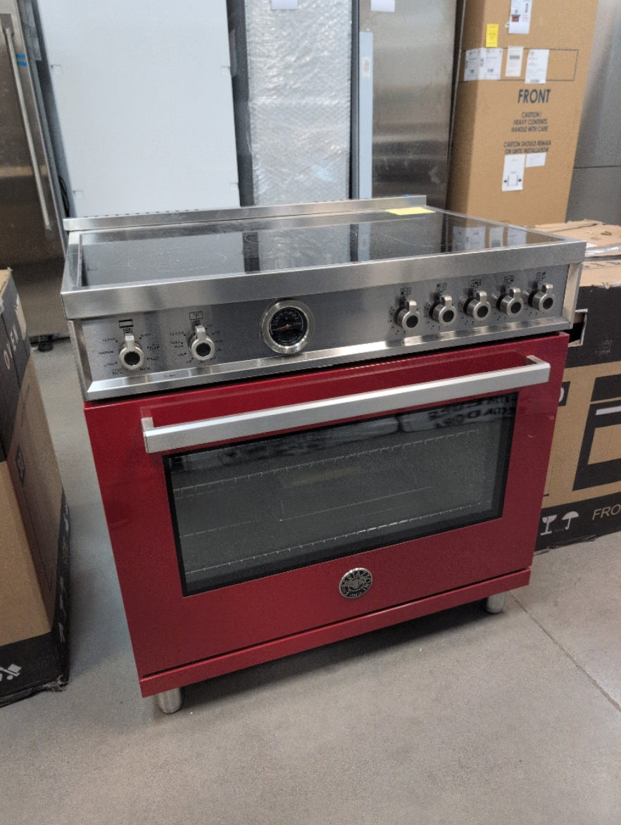 PROF365INSROT - RANGES - BERTAZZONI - Electric - Red - Open Box - BonPrix Électroménagers