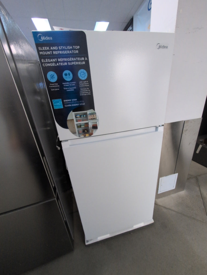 MRT14B3AWW - REFRIGERATORS - Midea - Top Freezer - White - Open Box - BonPrix Électroménagers