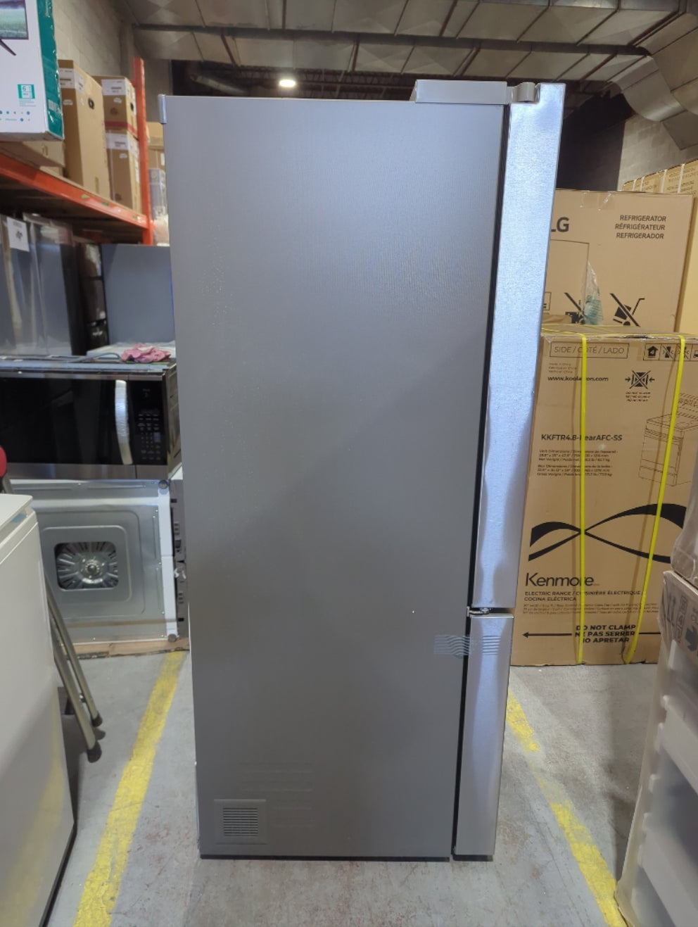 SRFB27S3 - REFRIGERATORS - LG - French 3-Door - Stainless Steel - Open Box - BonPrix Électroménagers