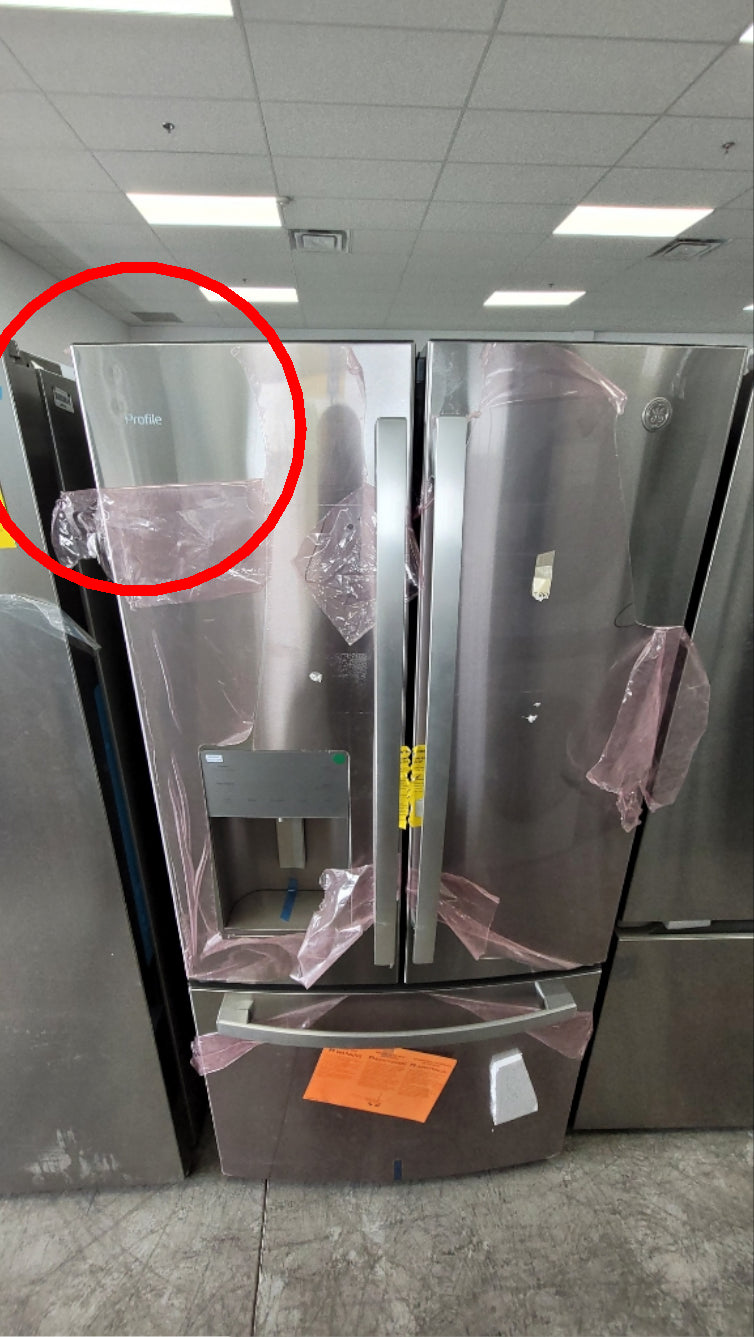 PFE24HYRCFS - REFRIGERATORS - GE Profile - French 3-Door - Stainless Steel - Open Box