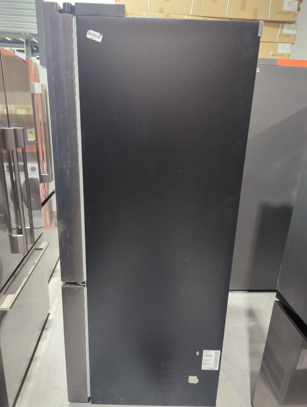 LRFLC2706D - REFRIGERATORS - LG - French 3-Door - Black Stainless - Open Box