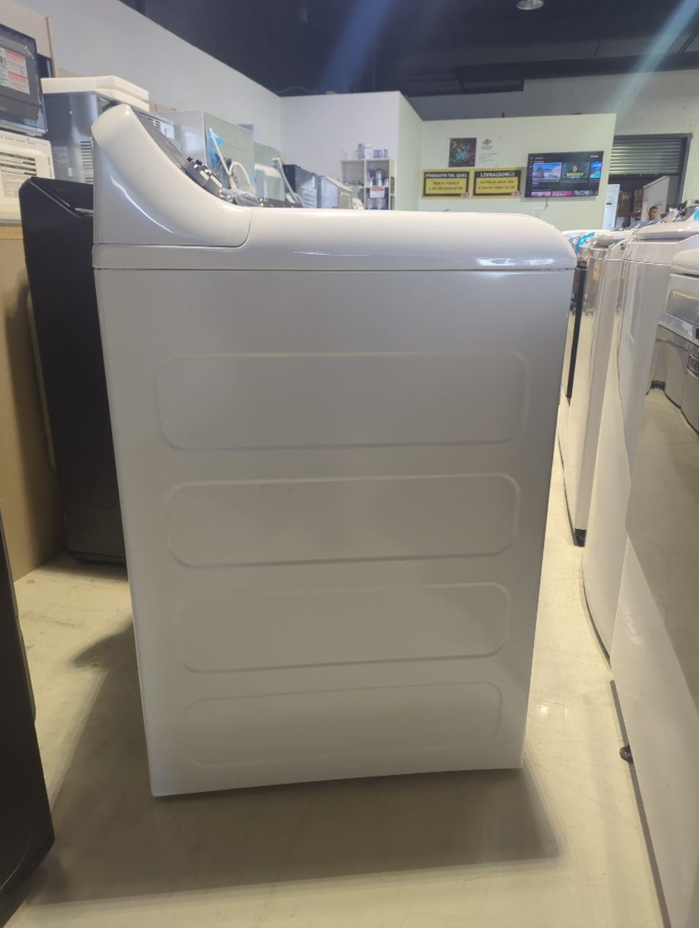 GTW334BMRWS - WASHERS - GE - Top Loading - White - Open Box - BonPrix Électroménagers