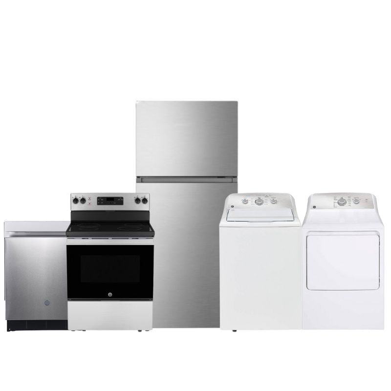 5 Appliances Package - GE - AVIVA - New - BonPrix Électroménagers