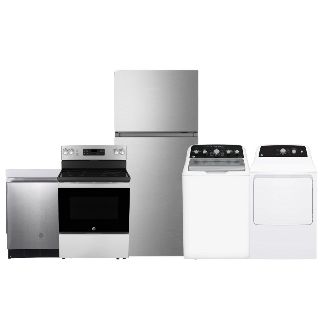 5 Appliances Package - GE - AVIVA - Open Box - BonPrix Électroménagers