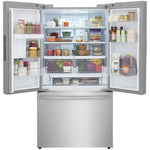 FRFN2813AF - REFRIGERATORS - Frigidaire - French 3-Door - Stainless Steel - Open Box - BonPrix Électroménagers