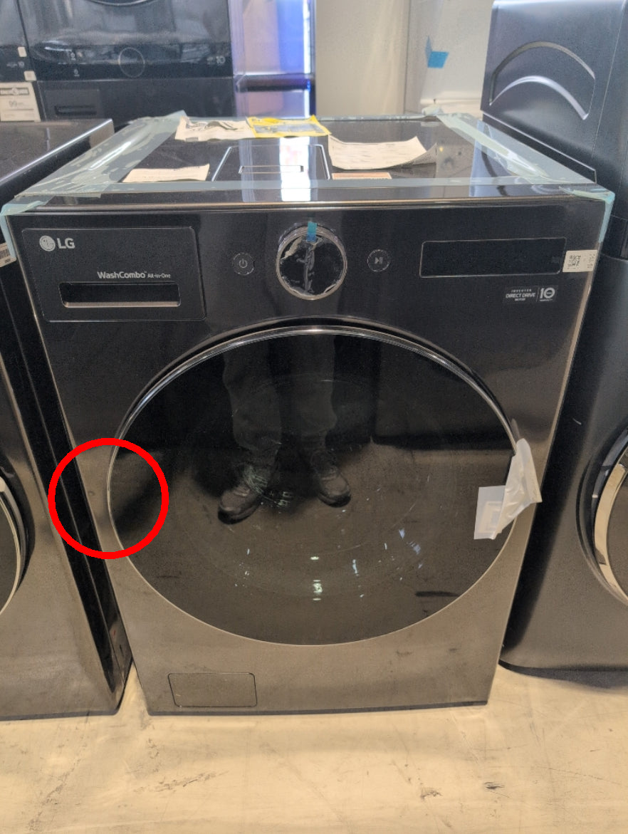 WM6998HBA - LAUNDRY CENTERS - LG - All-In-One - Electric - Black Stainless - Open Box