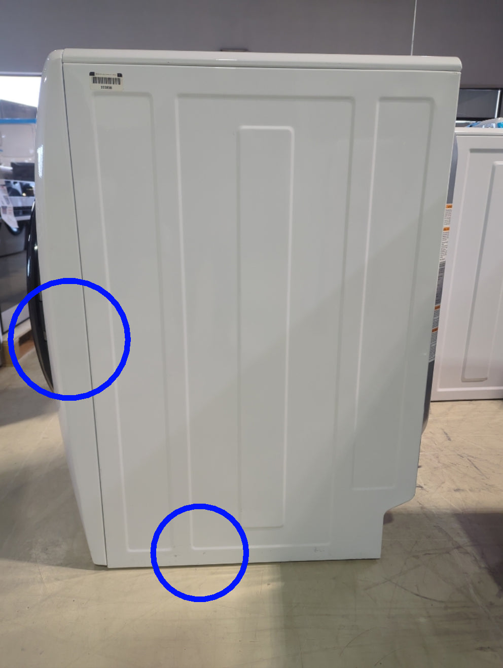ELFE762CBW - DRYERS - Electrolux - Electric - White - Open Box - BonPrix Électroménagers