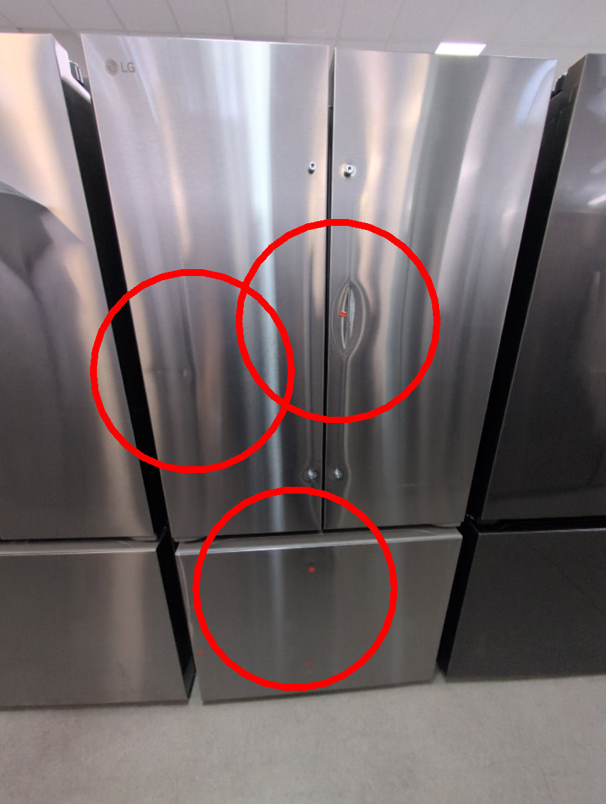 LF25H6200S - RÉFRIGÉRATEURS - LG - Trois portes avec porte à deux battants - Acier inoxydable - Boîte Ouverte