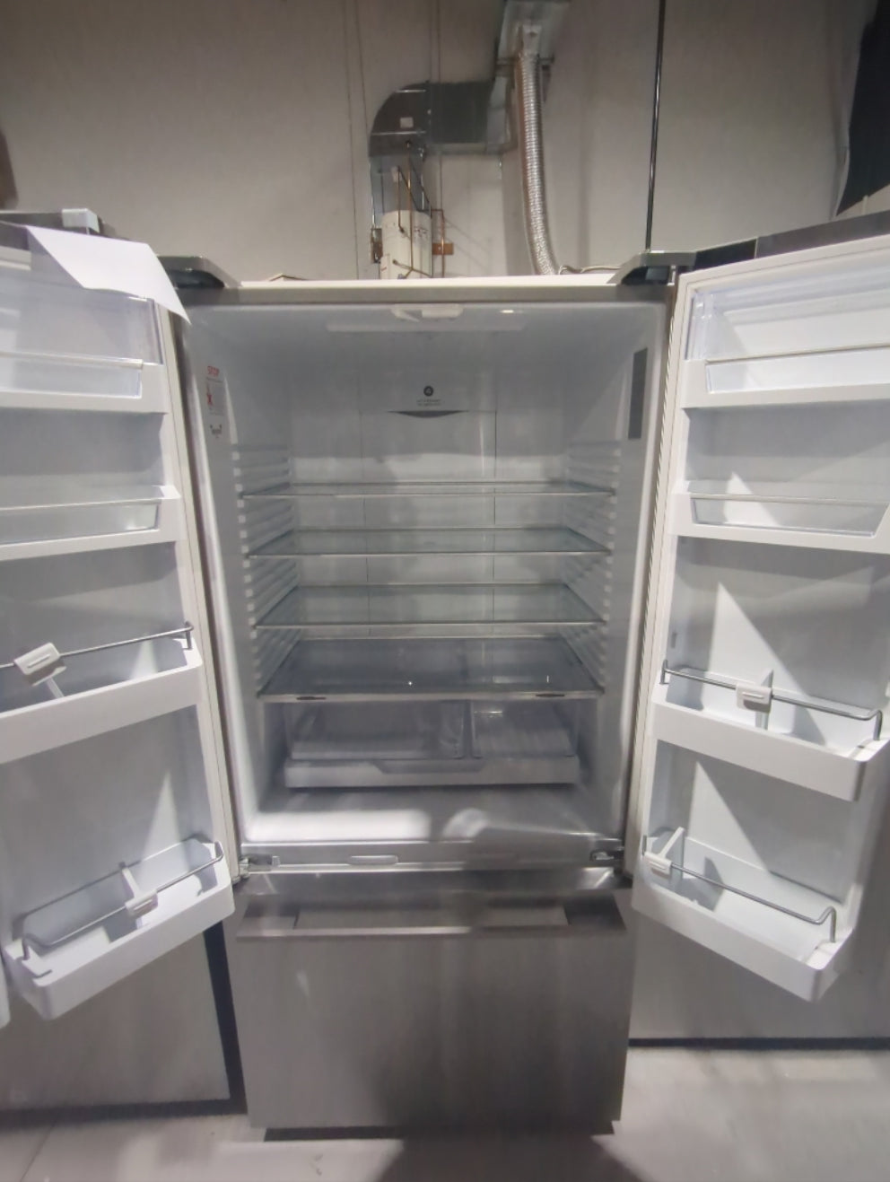 RF170ADX4 - REFRIGERATORS - Fisher & Paykel - French 3-Door - Stainless Steel - Open Box