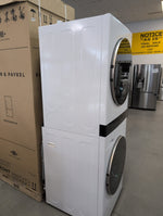 WKE100HWA - LAUNDRY CENTERS - LG - Stacked Washer/Dryer - Electric - White - Open Box - BonPrix Électroménagers