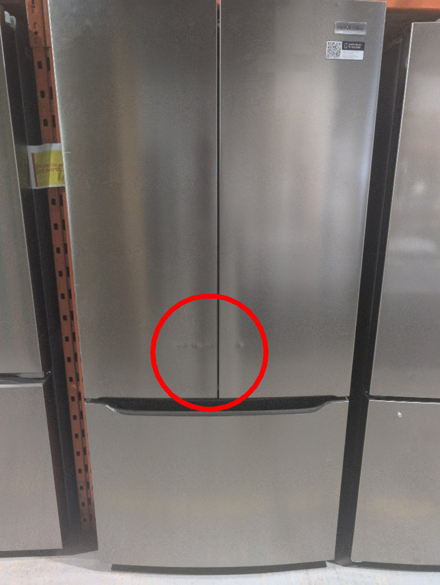FRFG2033AV - REFRIGERATORS - Frigidaire - French 3-Door - Stainless Steel - Open Box - BonPrix Électroménagers
