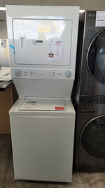 FLCE752CAW - LAVEUSE SÉCHEUSE SUPERPOSÉES - Frigidaire - Laveuse/sécheuse superposées - Électrique - Blanc - Boîte Ouverte