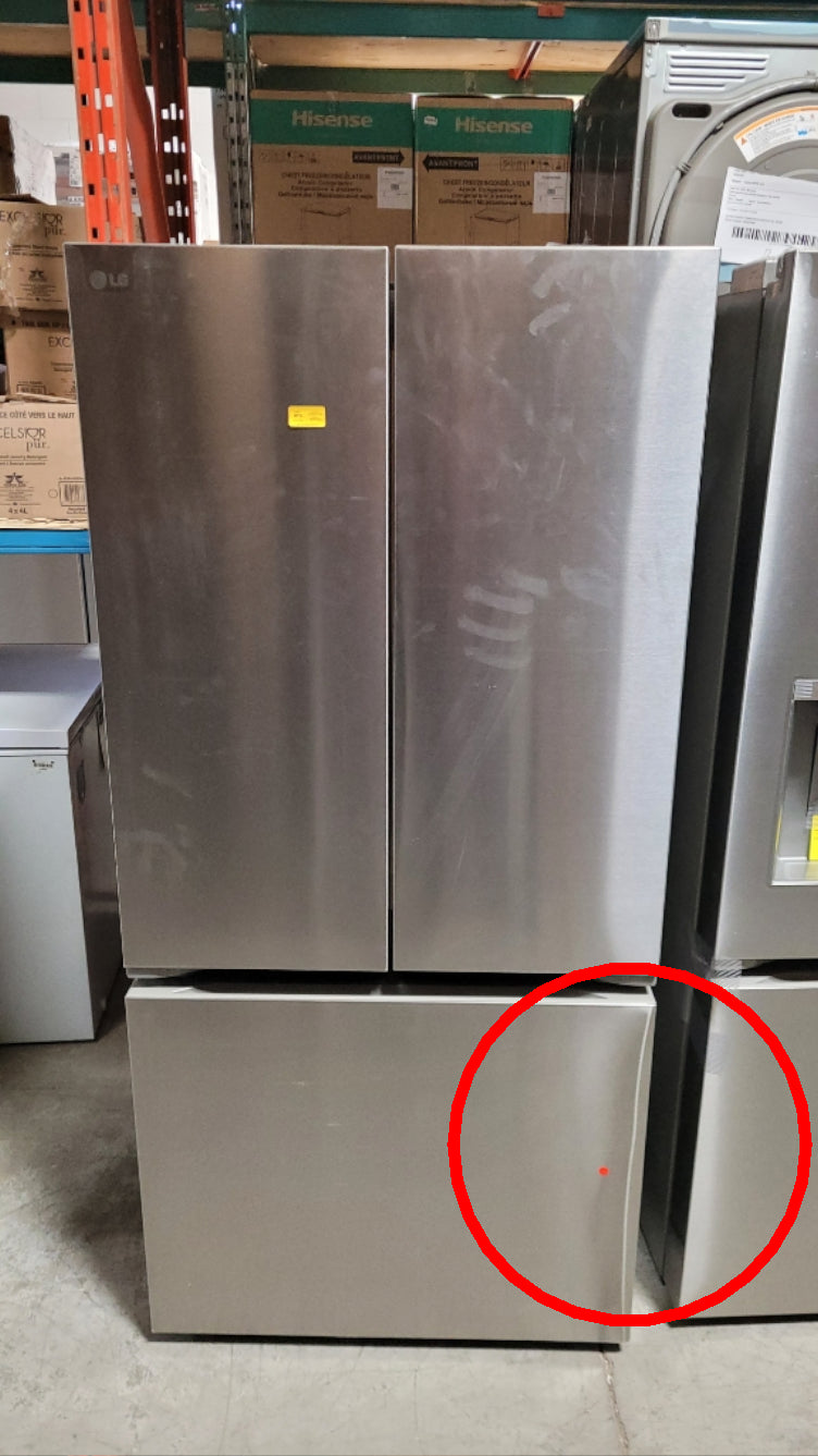 LF25S6200S - REFRIGERATORS - LG - French 3-Door - Stainless Steel - Open Box - BonPrix Électroménagers