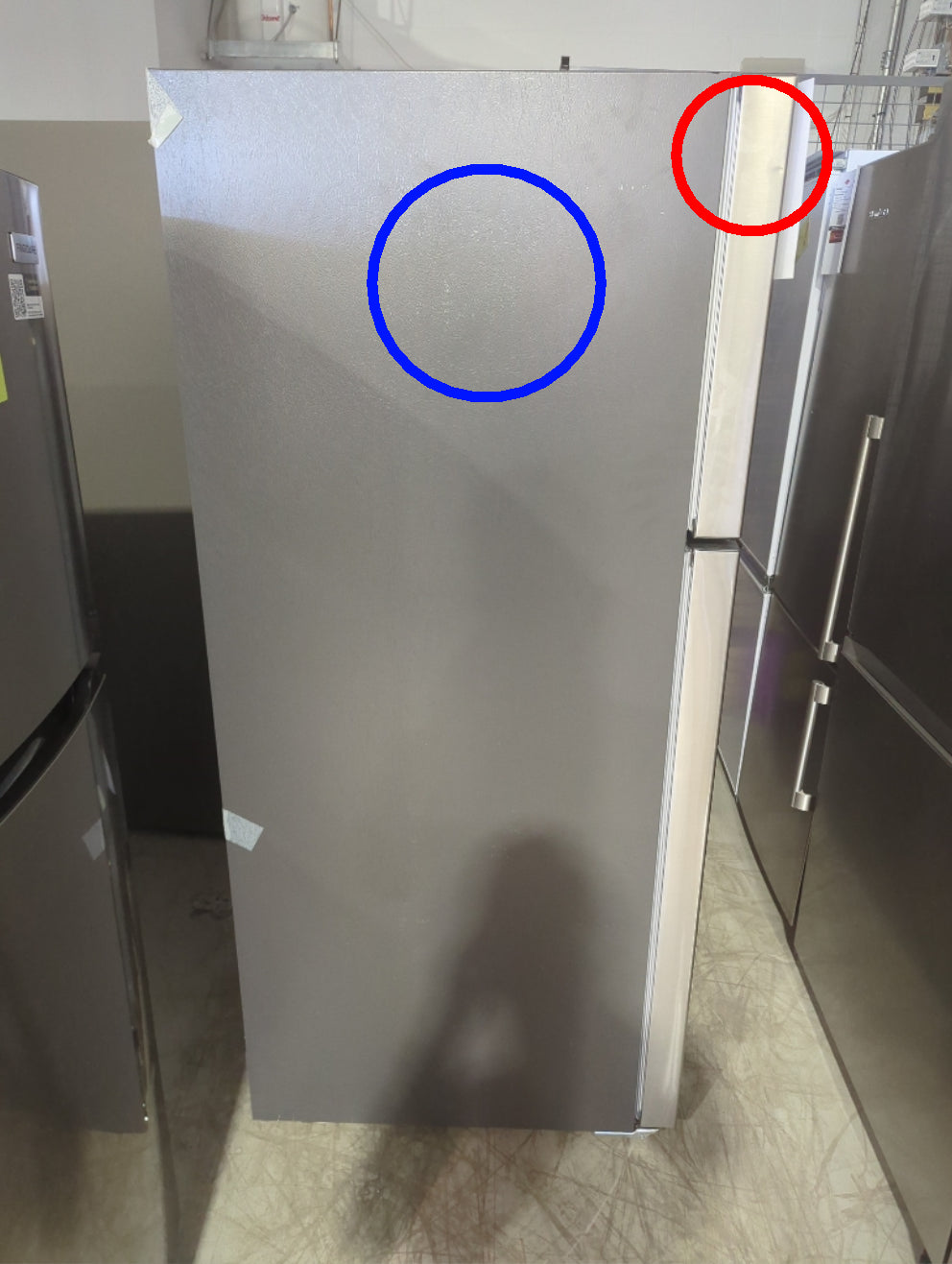 FFTR2045VS - REFRIGERATORS - Frigidaire - Top Freezer - Stainless Steel - Open Box