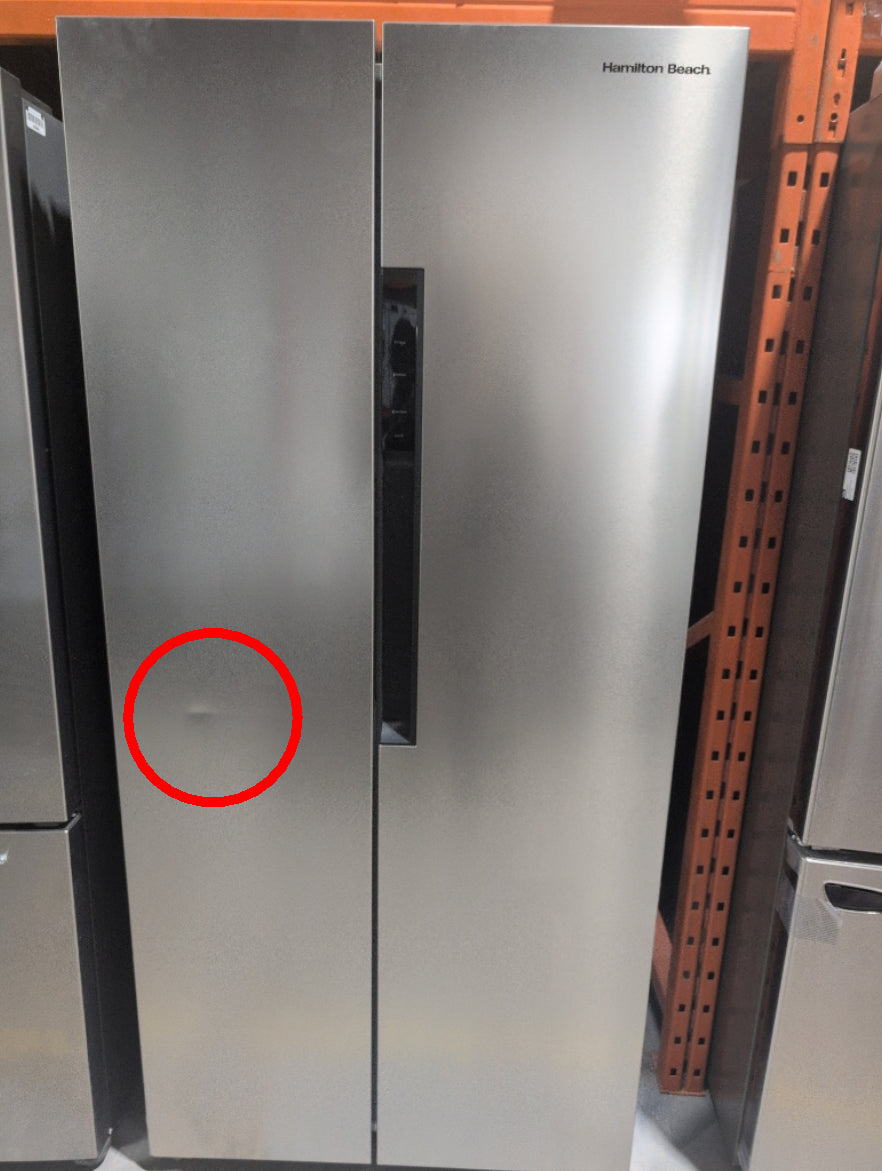 HBF-1558 - REFRIGERATORS - Hamilton Beach - Side by Side - Stainless Steel - Open Box