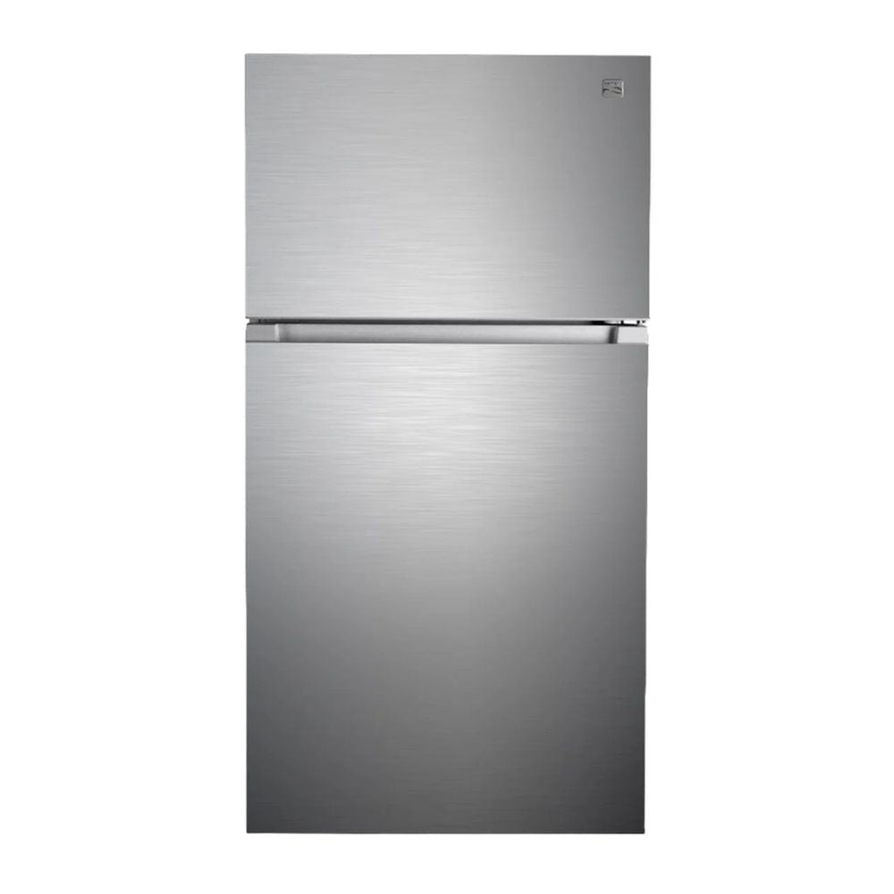 61335 - REFRIGERATORS - Kenmore - Top Freezer - Stainless Steel - Open Box - BonPrix Électroménagers