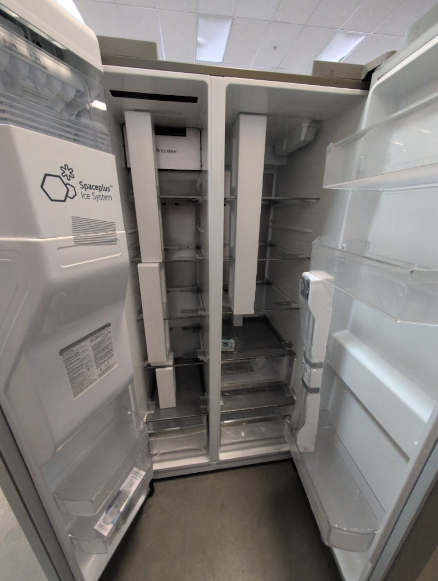 LL27T3530S - REFRIGERATORS - LG - Side by side - Stainless Steel - Open Box - BonPrix Électroménagers