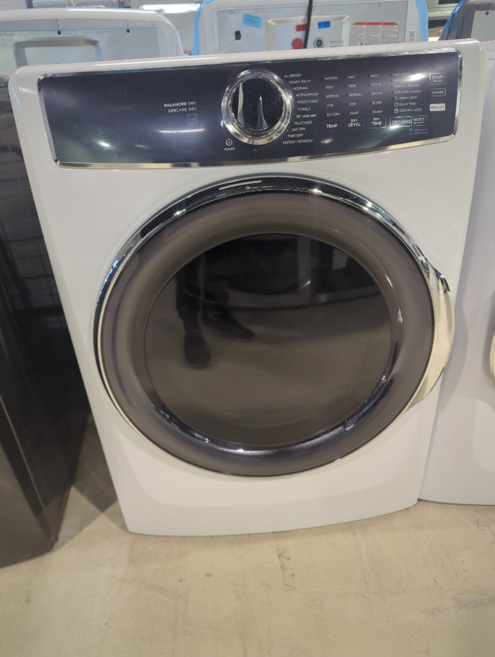 ELFE763CAW - DRYERS - Electrolux - Electric - White - Open Box - BonPrix Électroménagers