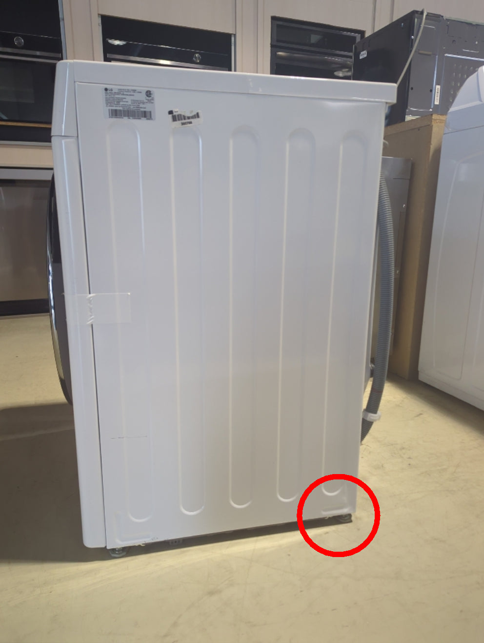 WM1455HWA - WASHERS - LG - Front Loading - White - Open Box