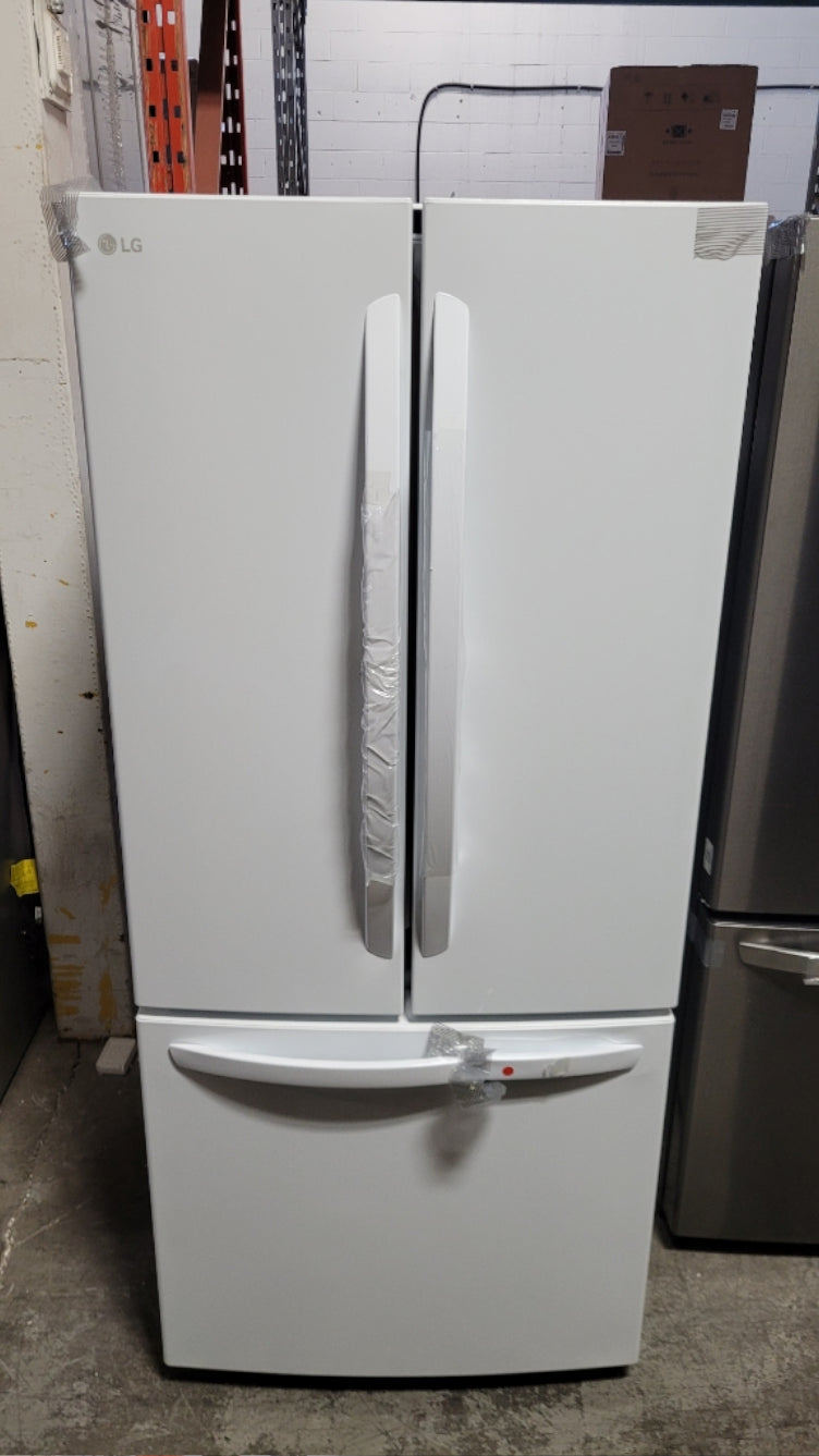 LRFNS2200W - REFRIGERATORS - LG - French 3-Door - White - Open Box