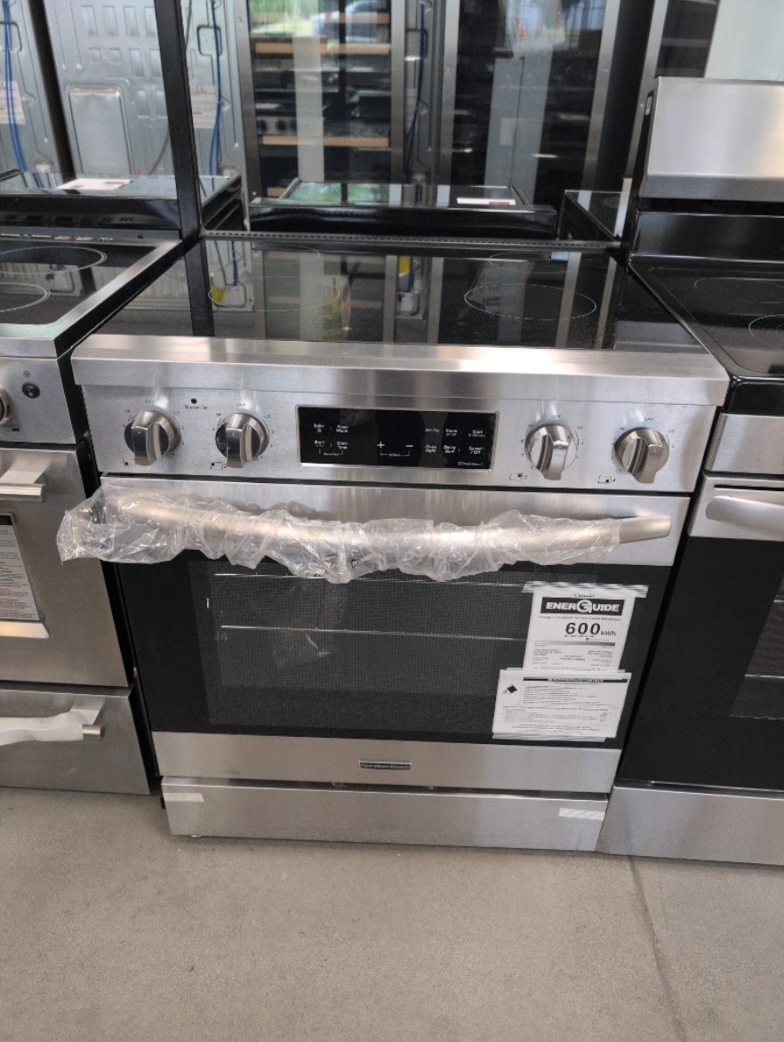 HBRE3027 - CUISINIÈRES - Plage de Hamilton - Électrique - Acier inoxydable - Boîte Ouverte