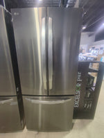 LRFNS2200D - REFRIGERATORS - LG - French 3-Door - Black Stainless - Open Box