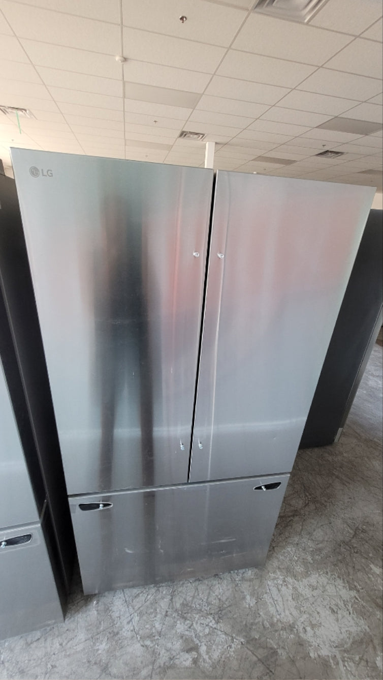 LF27D6200S - REFRIGERATORS - LG - French 3-Door - Stainless Steel - Open Box
