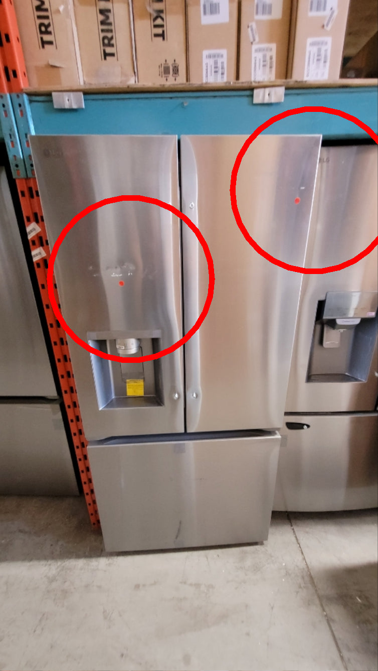 LF25H6330S - REFRIGERATORS - LG - French 3-Door - Stainless Steel - Open Box
