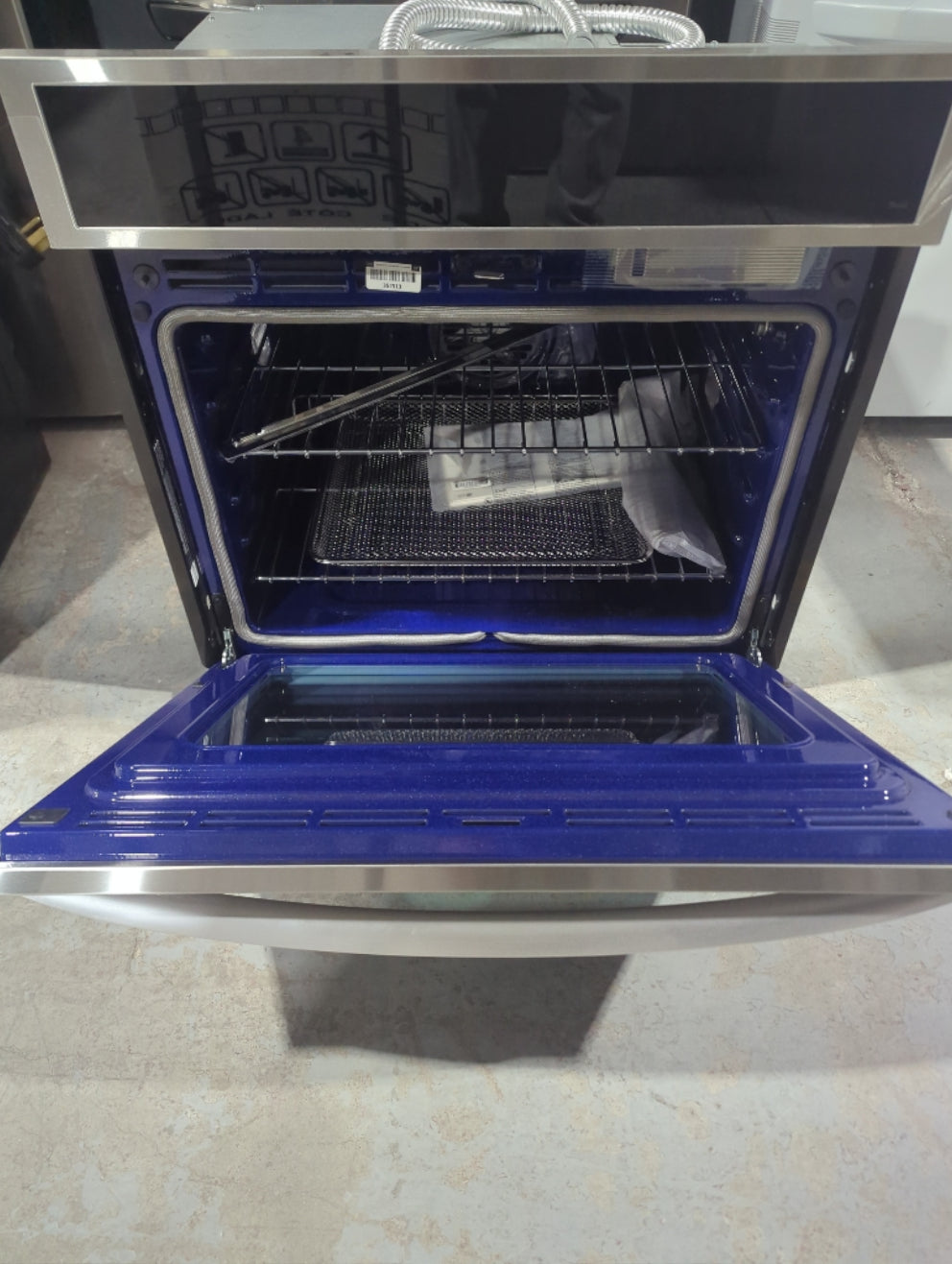 WSEP4727F - WALL OVENS - LG - Single Oven - Stainless Steel - Open Box - BonPrix Électroménagers