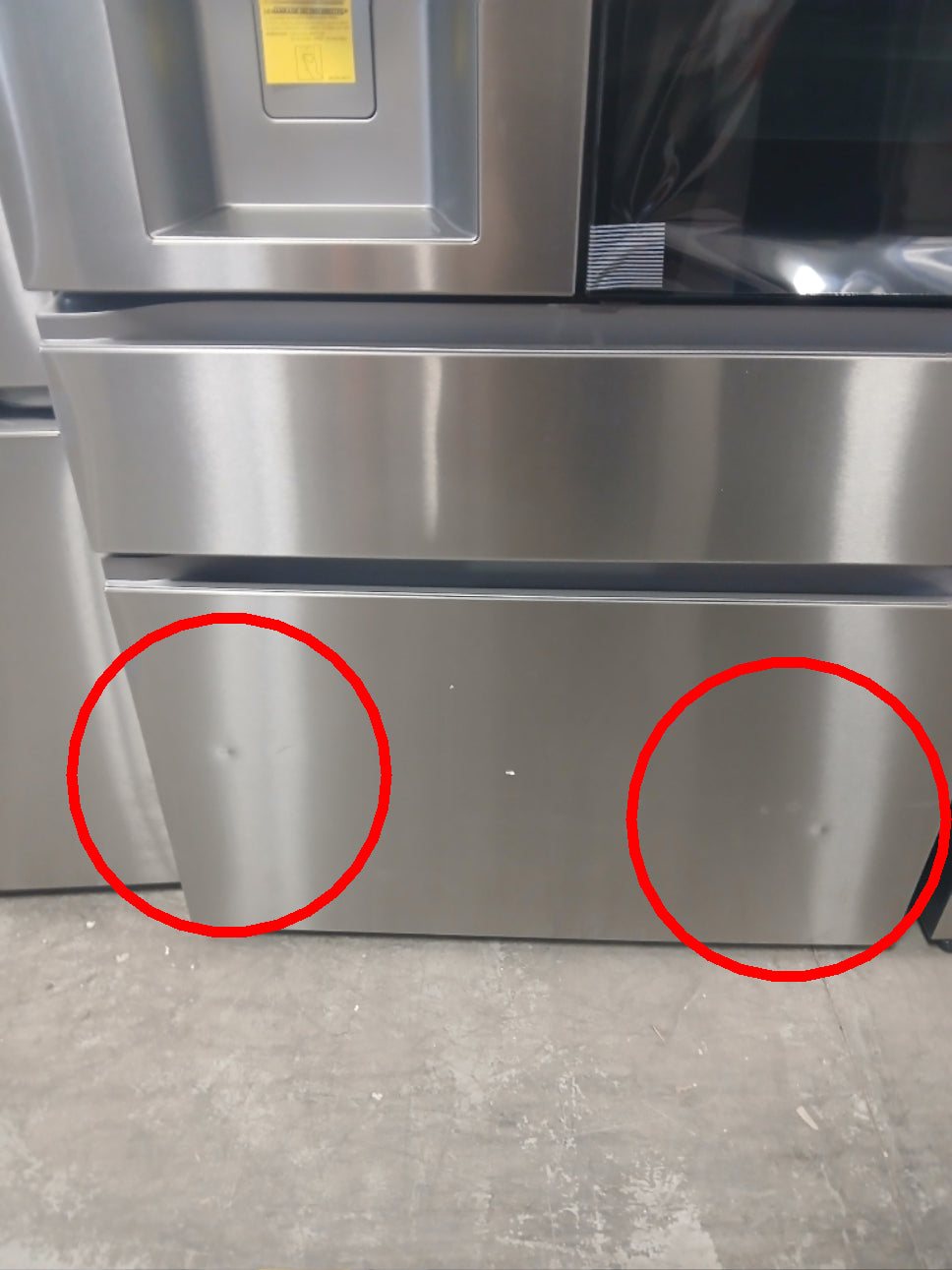 LF29S8365S - REFRIGERATORS - LG - French 4-Door - Stainless Steel - Open Box - BonPrix Électroménagers