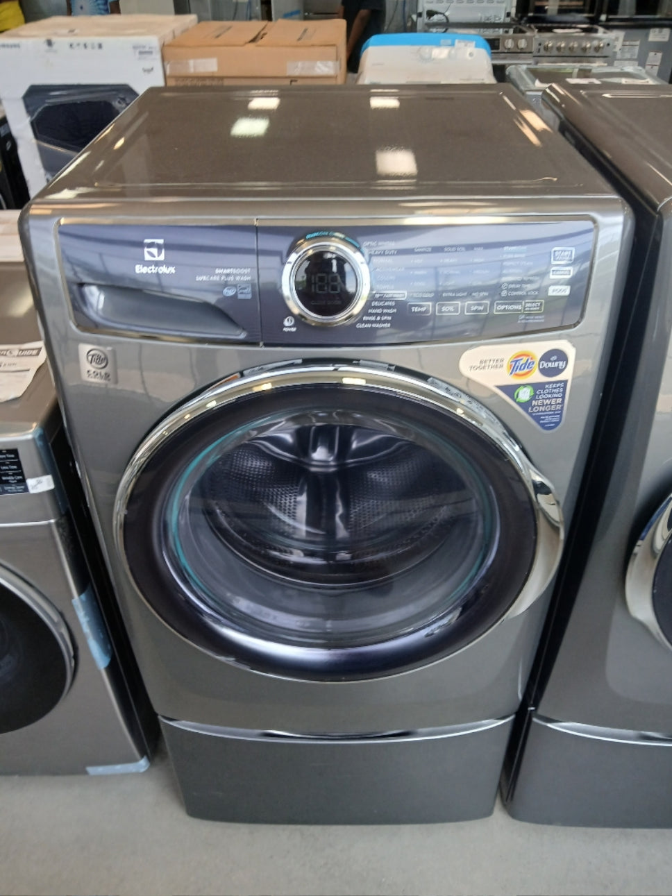 ELFW7637AT - WASHERS - Electrolux - Front Loading - Titanium - Open Box