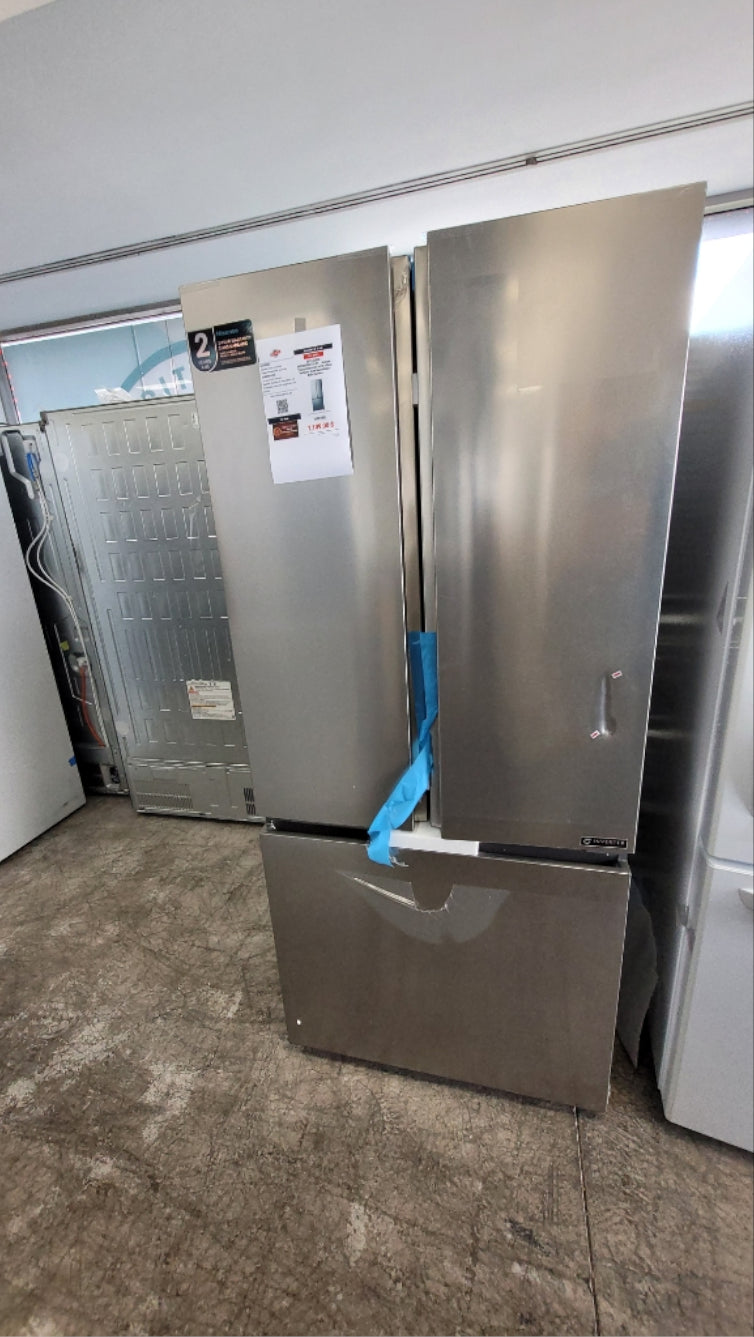 RF21A3FSE - RÉFRIGÉRATEURS - Hisense - Trois portes avec porte à deux battants - Acier inoxydable - Boîte Ouverte
