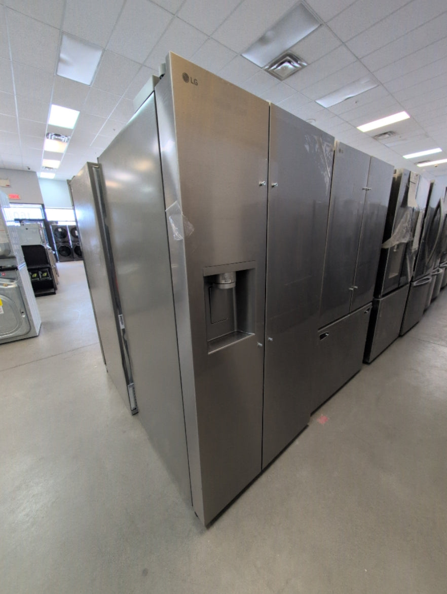 LL27T3530S - REFRIGERATORS - LG - Side by side - Stainless Steel - Open Box - BonPrix Électroménagers