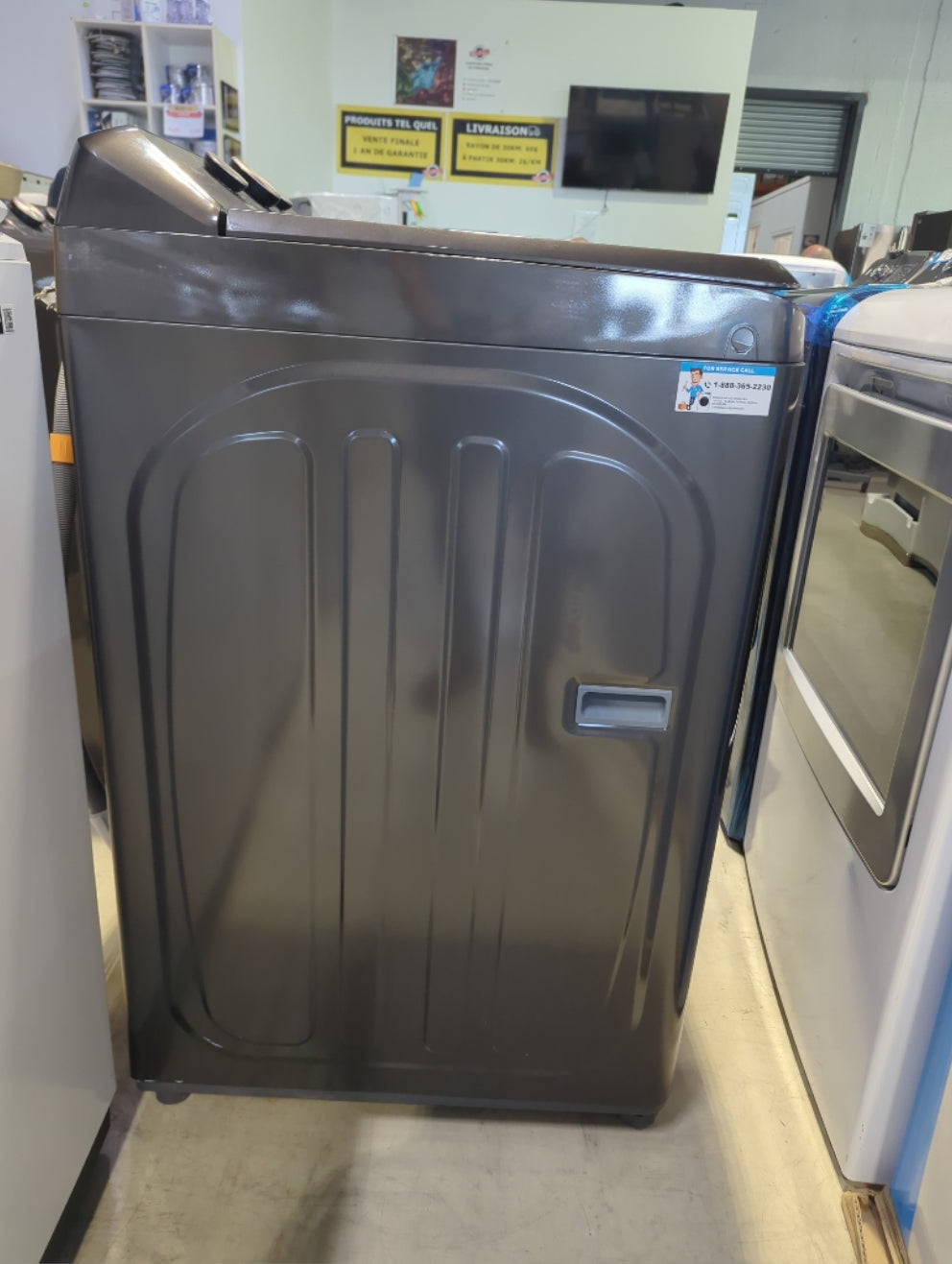 MLTW47A5BGG - WASHERS - Midea - Top Loading - Metallic Grey - Open Box