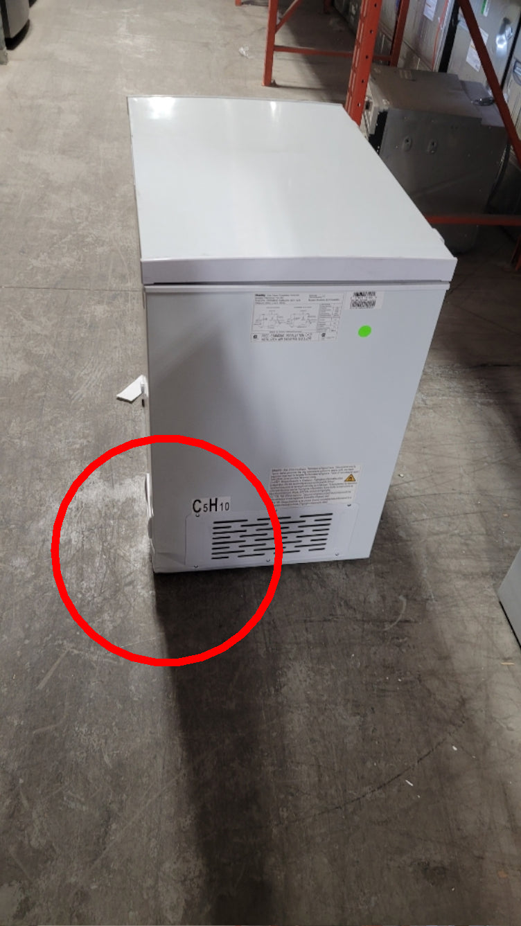 DCF070A6WM - FREEZERS - Danby - White - Open Box - BonPrix Électroménagers