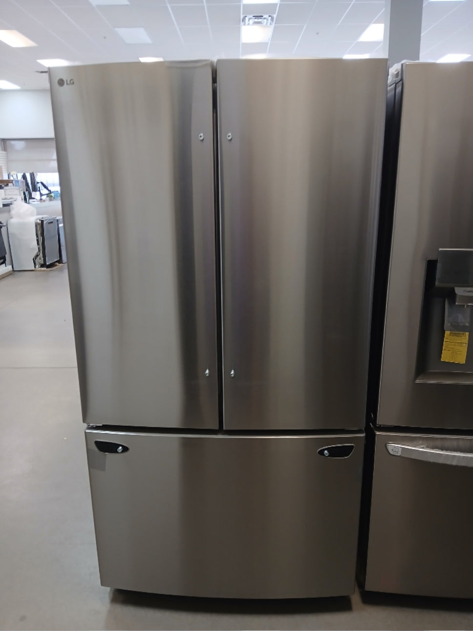 LF29T6000S - RÉFRIGÉRATEURS - LG - Trois portes avec porte à deux battants - Acier inoxydable - Boîte Ouverte