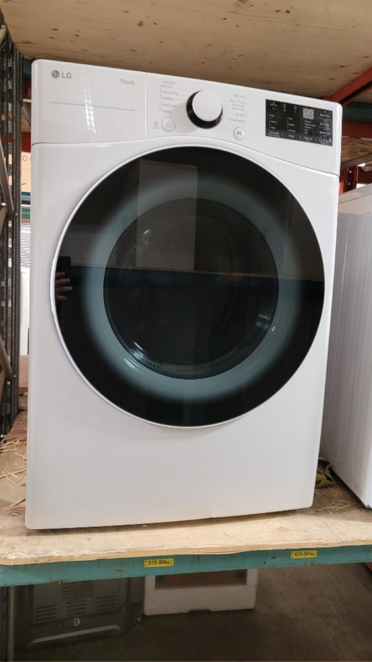 DLE3600W - DRYERS - LG - Electric - White - Open Box - BonPrix Électroménagers